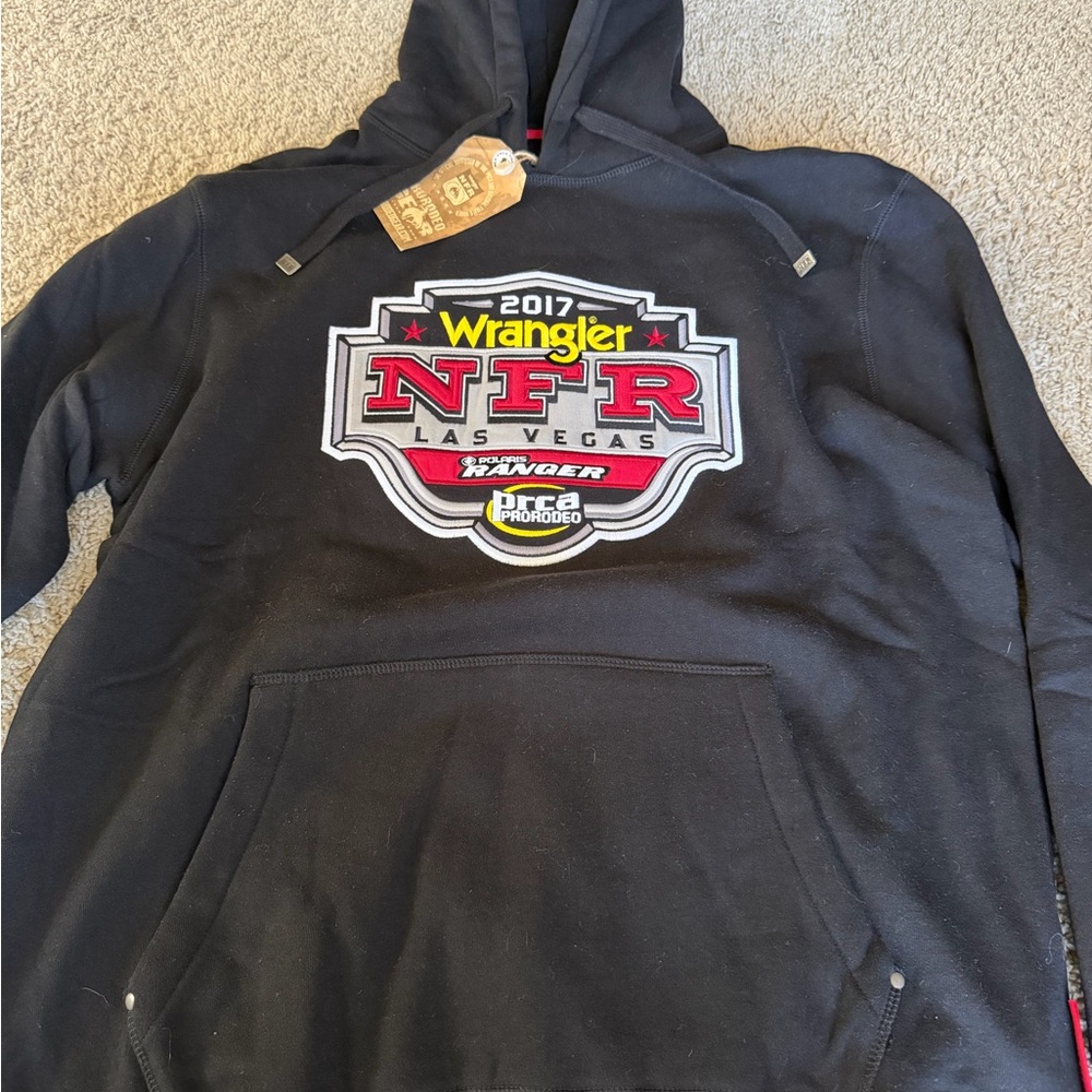 Wrangler Black NFR 2017 Pro Rodeo Las Vegas Hoodie